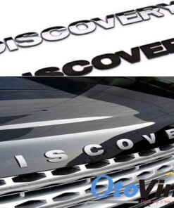 Decal Tem Chữ Discovery 3D Kim Loại giúp trang trí làm đẹp cho xe ô tô