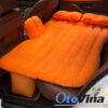 Giường hơi ô tô phủ màu cam nổi bật