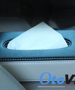 Hộp đựng giấy bọc da để xe ô tô là vật dụng giúp bạn đựng giấy tiện lợi.
