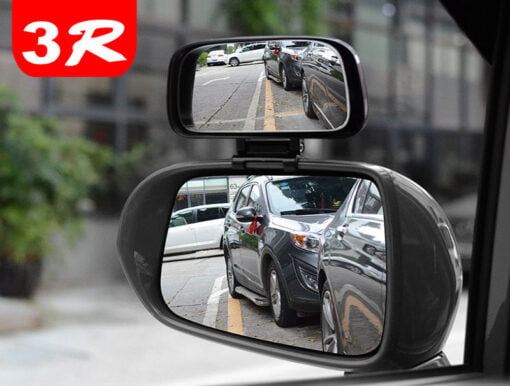 Gương cầu gắn trên gương ô tô phụ trợ giúp lái xe quan sát tốt hơn