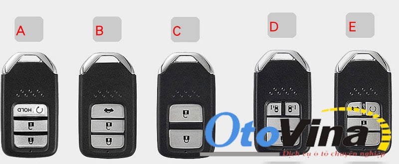 Các mẫu ốp chìa khóa ô tô kim loại dành cho xe Honda