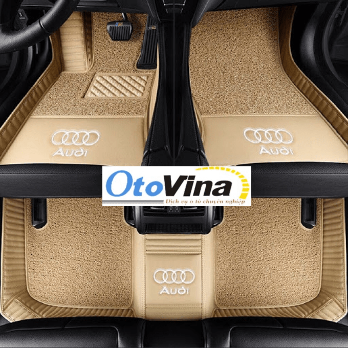 Thảm lót sàn 6D Audi 2021 là loại phụ kiện đồ chơi xe ô tô đóng vai trò làm vật trang trí làm tăng tính thẩm mỹ và độ sang trọng bên trong nội thất xe