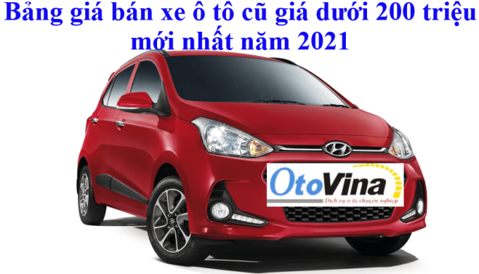 Mua bán xe ô tô dưới 200 Triệu ở Đà Nẵng 032023  Bonbanhcom