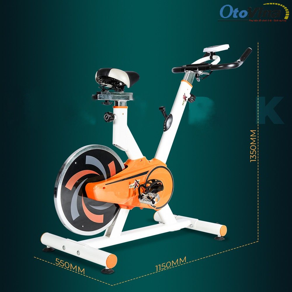 Xe đạp tập Nextsport K được trang bị nút kháng lực 8 cấp độ điều chỉnh bài tập theo nhu cầu