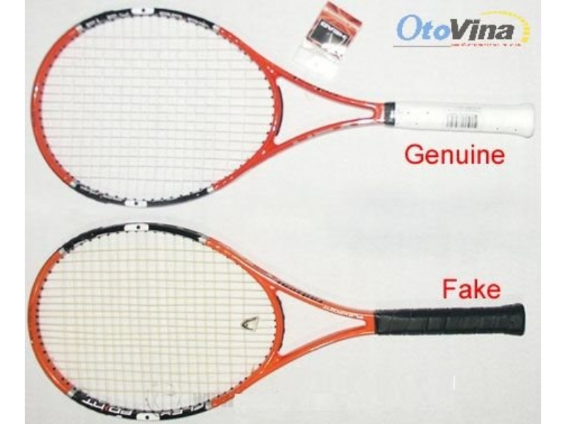 Làm sao để phân biệt vợt tennis thật và giả?