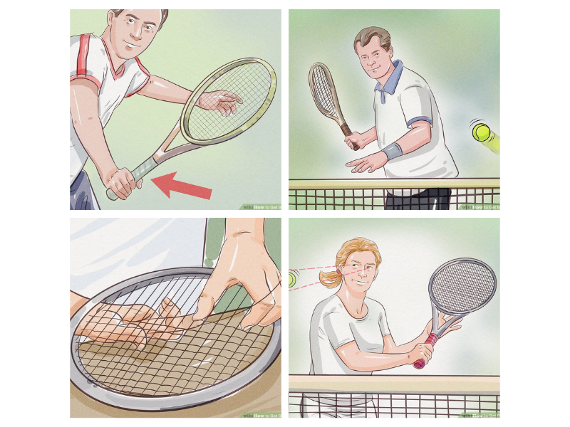 Phương pháp 1: Xác định và cải thiện điểm yếu khi chơi tennis