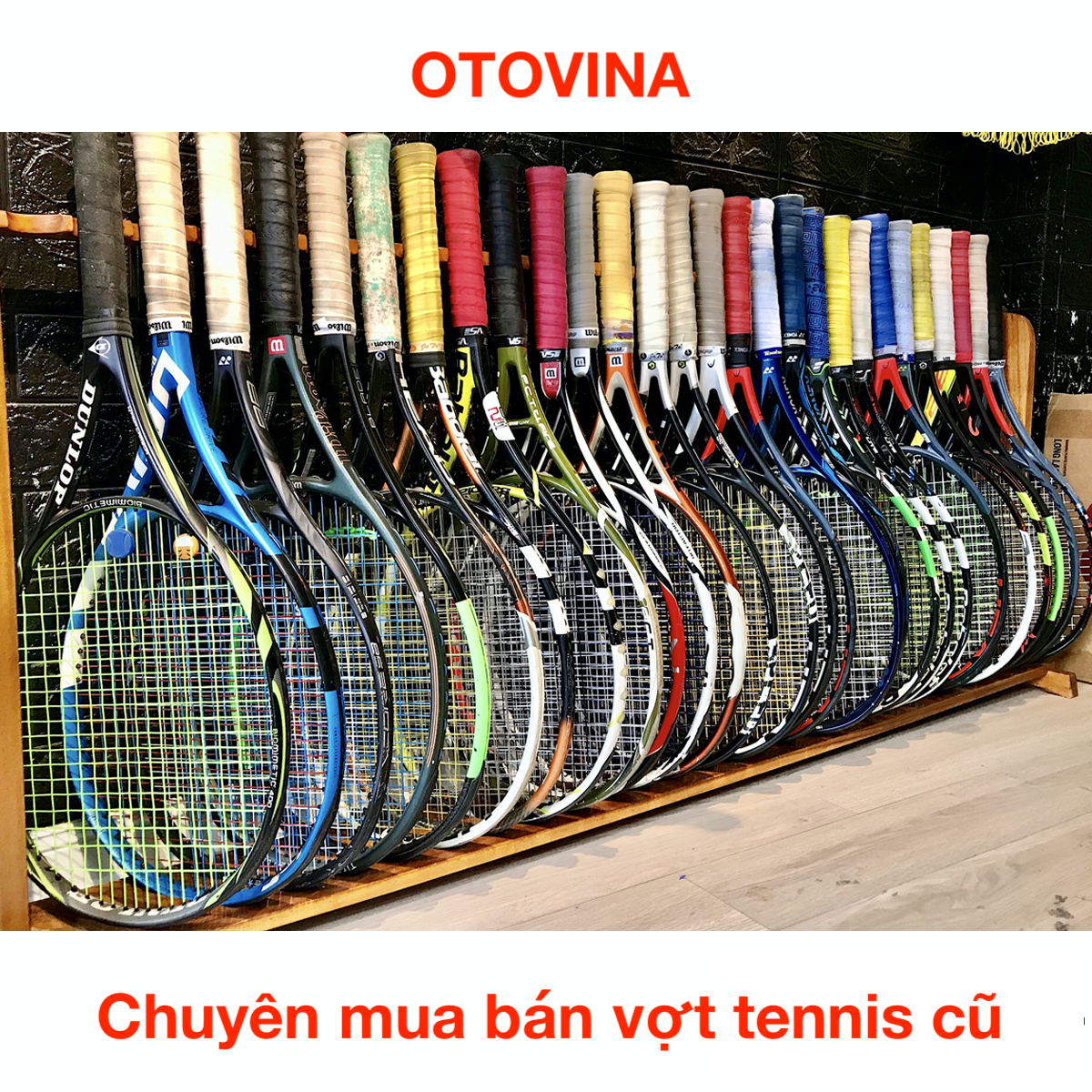 OtoVina Tennis - Địa chỉ chuyên mua bán vợt Tennis cũ uy tín nhất hiện nay