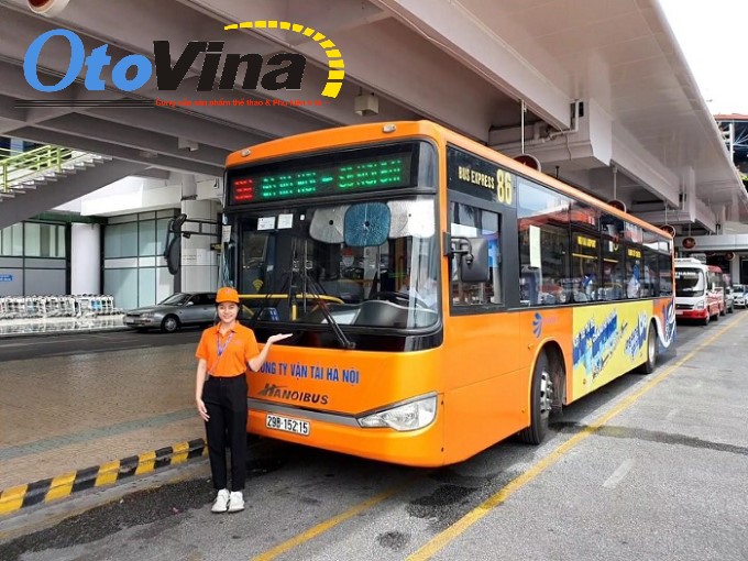 Dịch vụ xe đưa đón sân bay quốc tế Nội Bài là xe bus