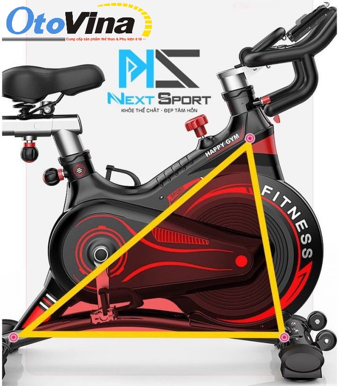 Xe đạp tập trong nhà NSP-5000 đảm bảo an toàn tuyệt đối khi tập luyện